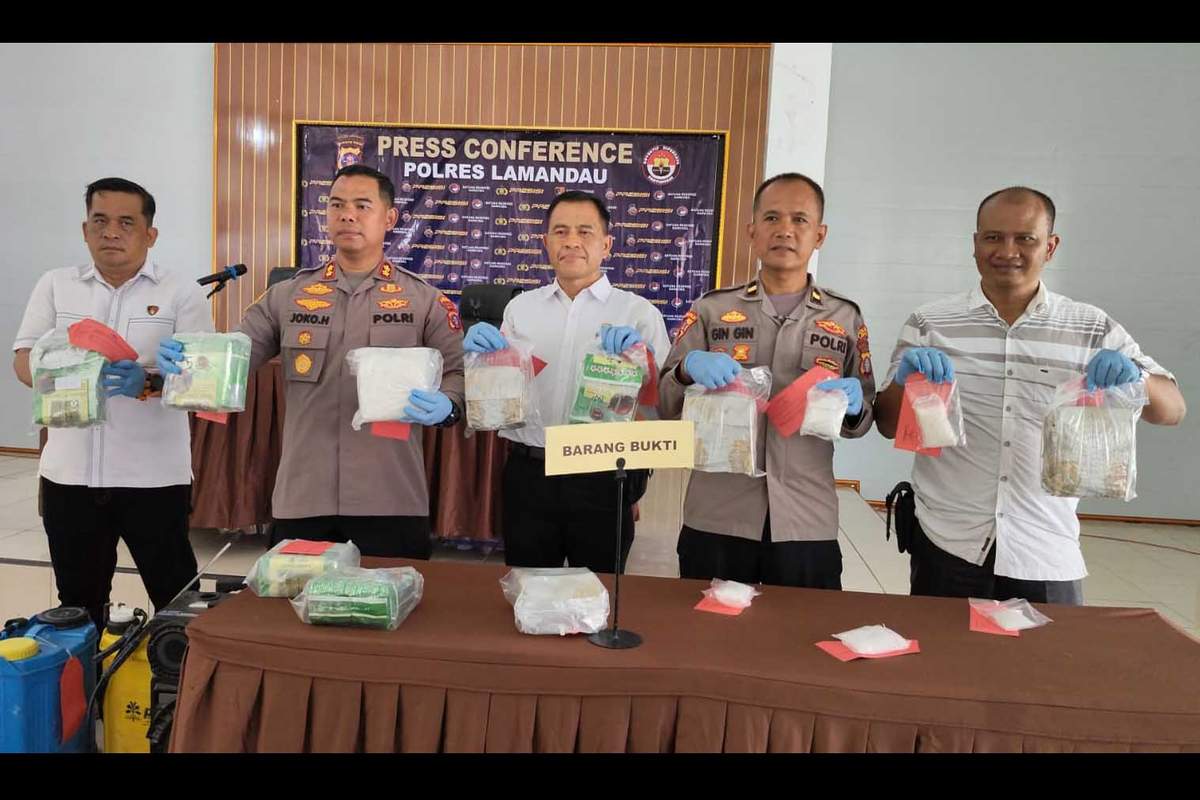 Polres Lamandau Putus Jalur Narkoba Antar Provinsi, Selamatkan 105 Ribu Jiwa dari Bahaya Sabu