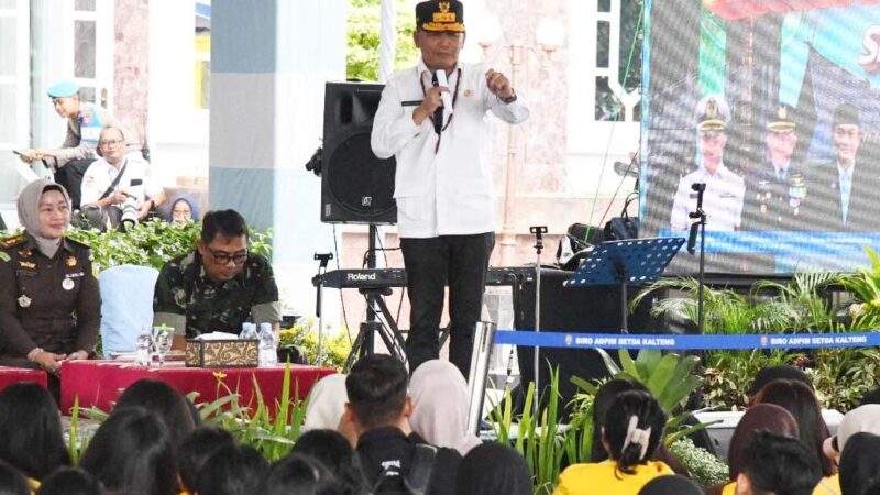 Bentuk Kepedulian, Gubernur Resmi Buka Pasar Murah untuk Mahasiswa Pada Momen Spesial Hari Jadi ke-69 Kalteng