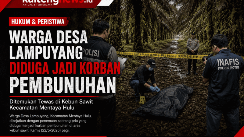 Warga Desa Lampuyang Ditemukan Tewas di Kebun Sawit, Polisi Selidiki Dugaan Pembunuhan