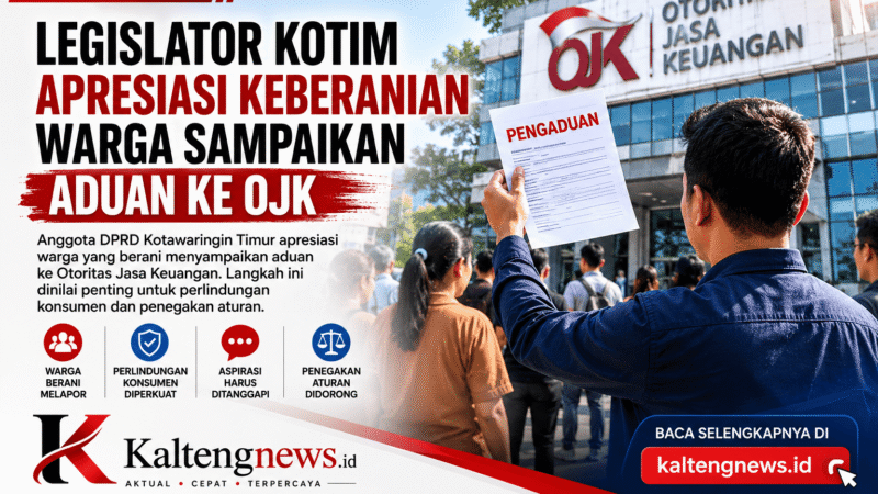 Legislator Kotim Apresiasi Keberanian Warga Sampaikan Aduan ke OJK