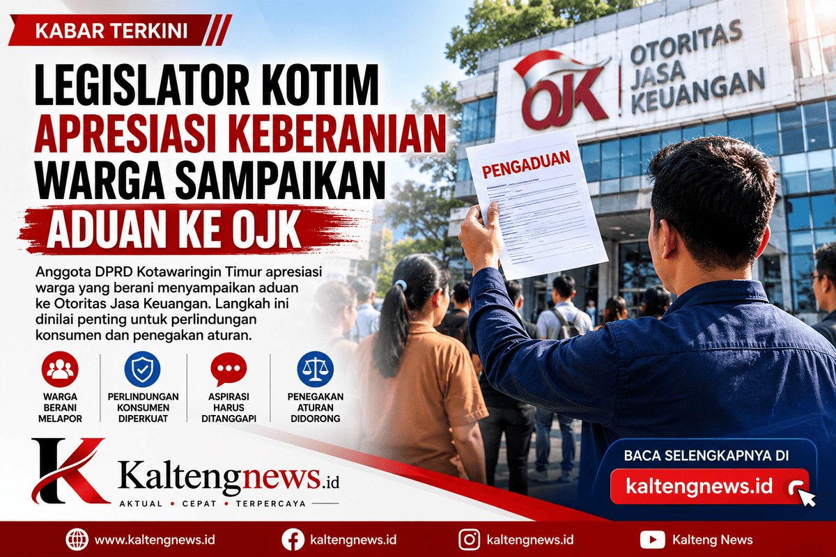 Legislator Kotim Apresiasi Keberanian Warga Sampaikan Aduan ke OJK