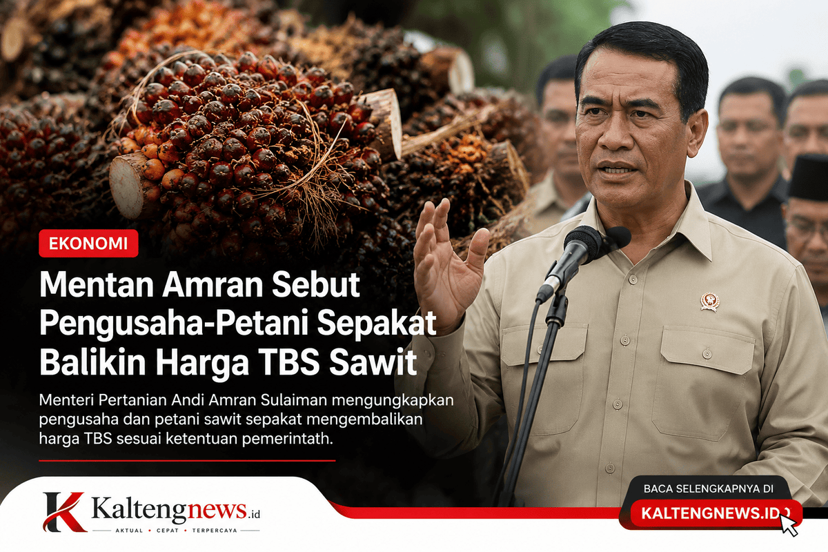 Pengusaha dan Petani Sepakat Pulihkan Harga TBS Sawit, Pemerintah Siap Tindak Perusahaan yang Membandel
