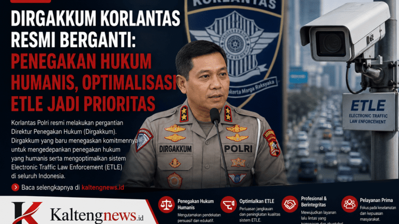 Dirgakkum Korlantas Resmi Berganti, Penegakan Hukum Humanis dan Optimalisasi ETLE Jadi Prioritas