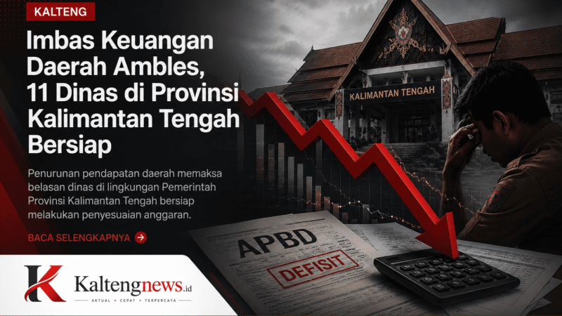 Keuangan Daerah Tertekan, 11 Dinas di Lingkungan Pemprov Kalteng Bersiap Lakukan Penyesuaian