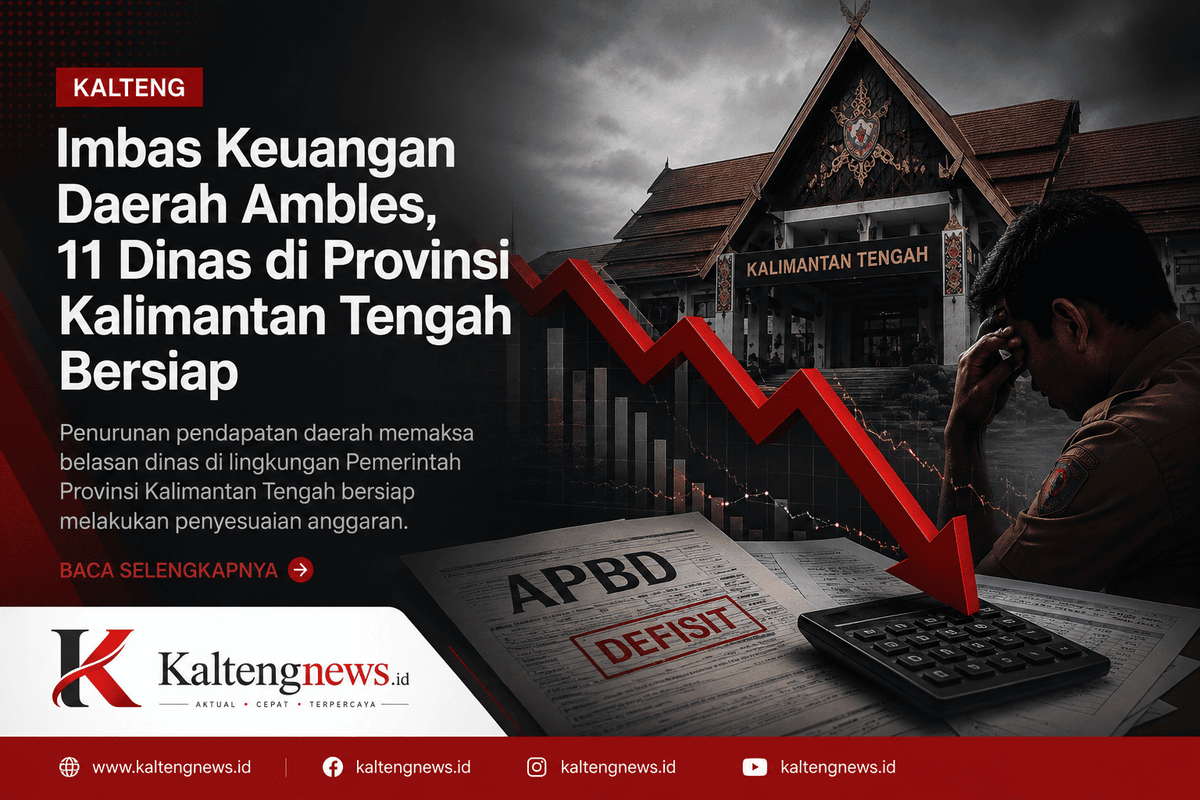 Keuangan Daerah Tertekan, 11 Dinas di Lingkungan Pemprov Kalteng Bersiap Lakukan Penyesuaian