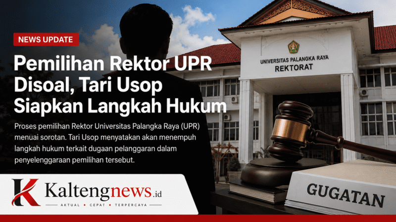Pemilihan Rektor UPR Disoal, Tari Budayanti Usop Siapkan Langkah Hukum