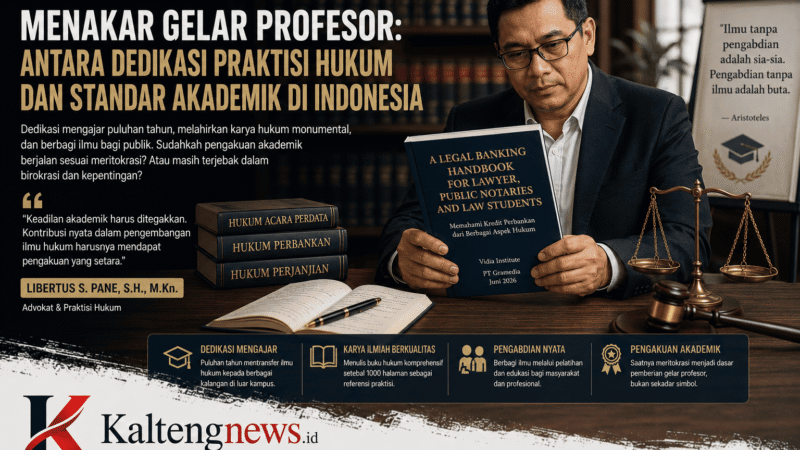 Menakar Gelar Profesor: Saatnya Meritokrasi Akademik Ditempatkan di Atas Segalanya