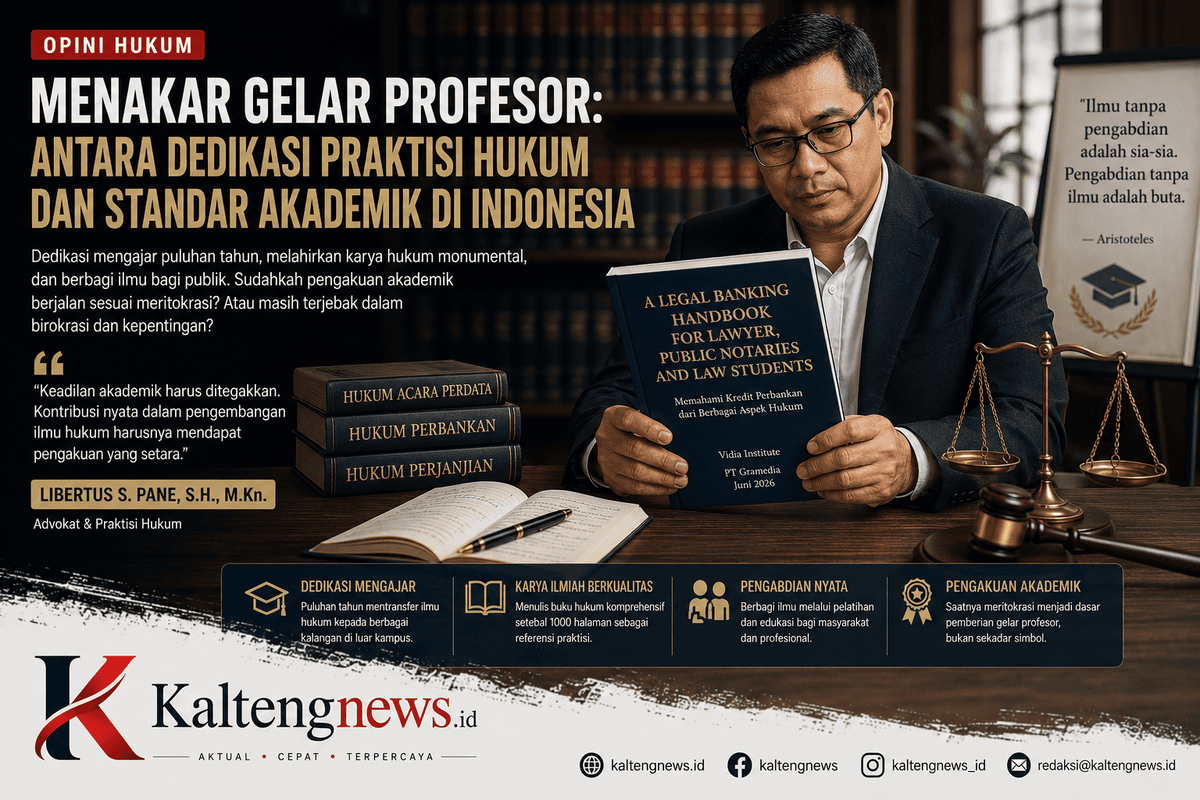 Menakar Gelar Profesor: Saatnya Meritokrasi Akademik Ditempatkan di Atas Segalanya