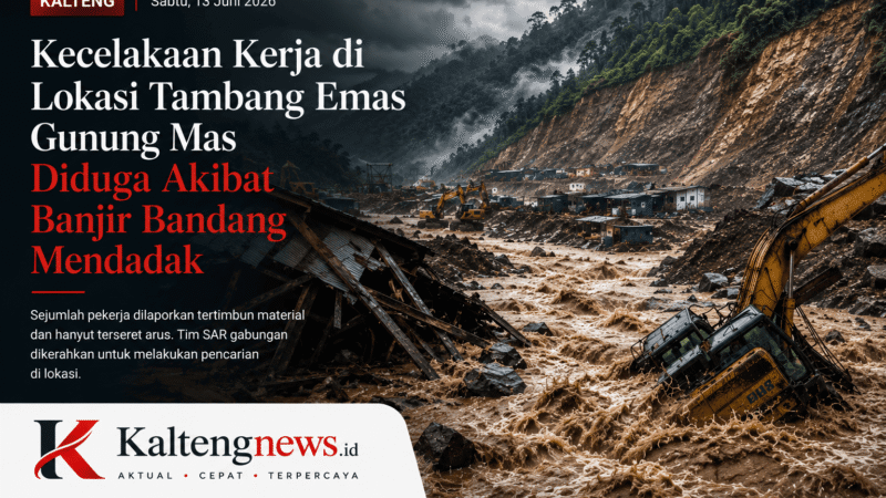 Tragedi Tambang Gunung Mas: Banjir Bandang Diduga Picu Kecelakaan Kerja, Tim Gabungan Lakukan Pencarian