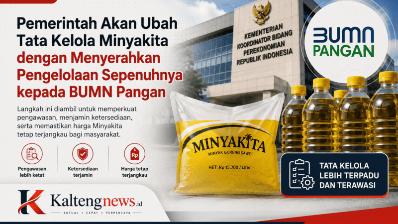 Pemerintah Siapkan Perombakan Tata Kelola Minyakita, Pengelolaan Akan Diserahkan ke BUMN Pangan