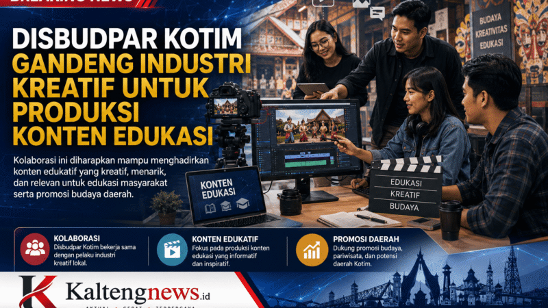 Disbudpar Kotim Libatkan Industri Kreatif untuk Perkuat Edukasi dan Promosi Budaya