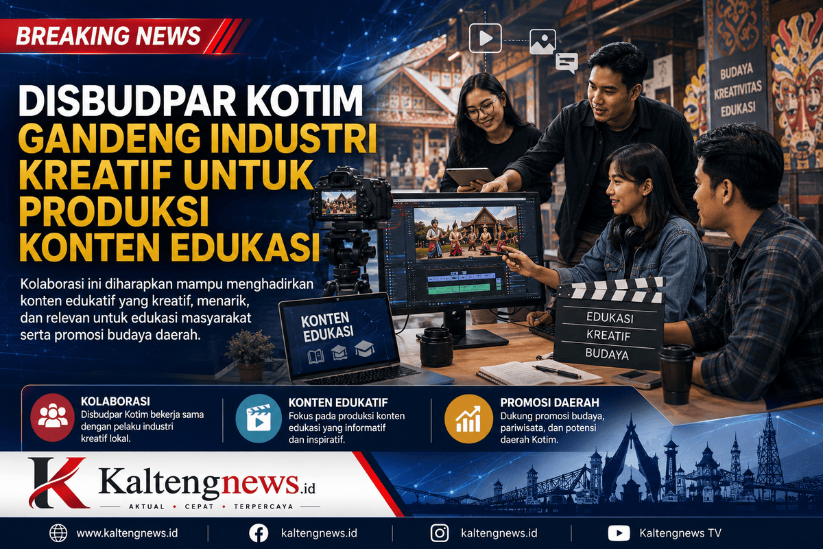 Disbudpar Kotim Libatkan Industri Kreatif untuk Perkuat Edukasi dan Promosi Budaya