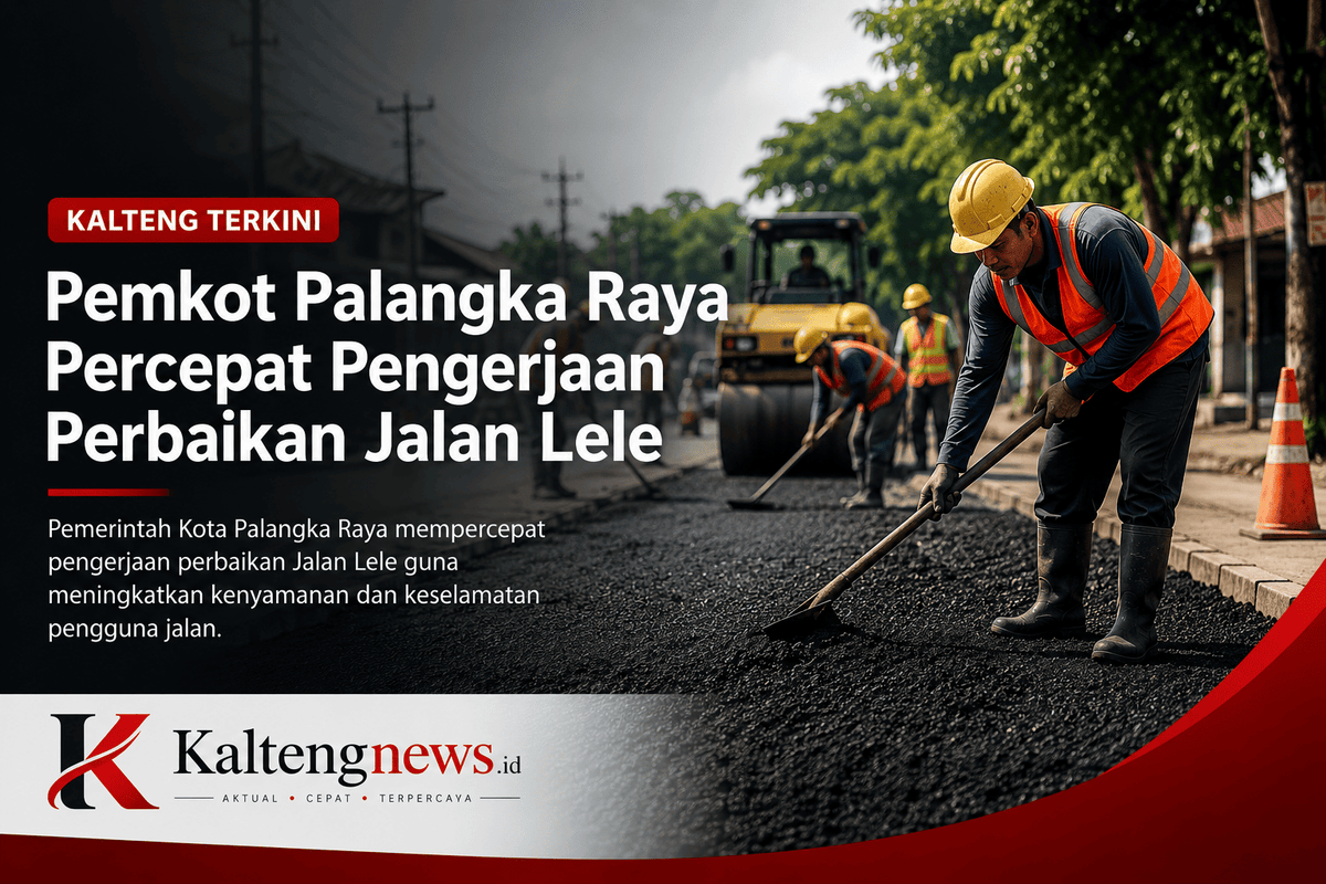 Usai Kecelakaan Maut, Pemkot Percepat Perbaikan Jalan Lele