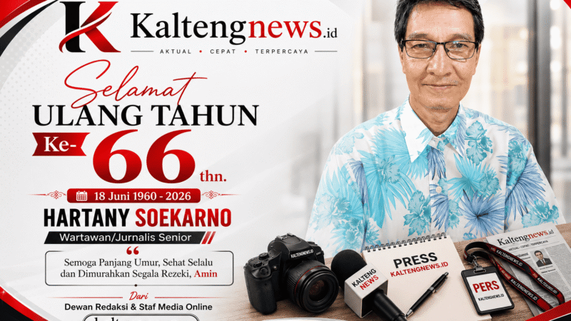 Hartany Soekarno Genap 66 Tahun, Sosok Jurnalis Senior yang Tetap Menjaga Integritas