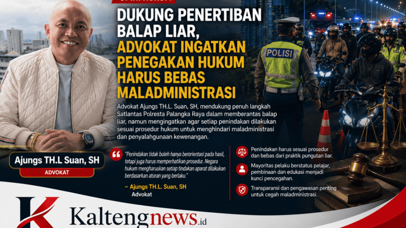 Dukung Penertiban Balap Liar, Advokat Ingatkan Penegakan Hukum Harus Bebas Maladministrasi