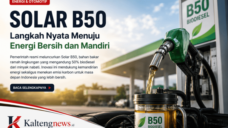B50 Siap Jalan Pemerintah Pacu Kemandirian