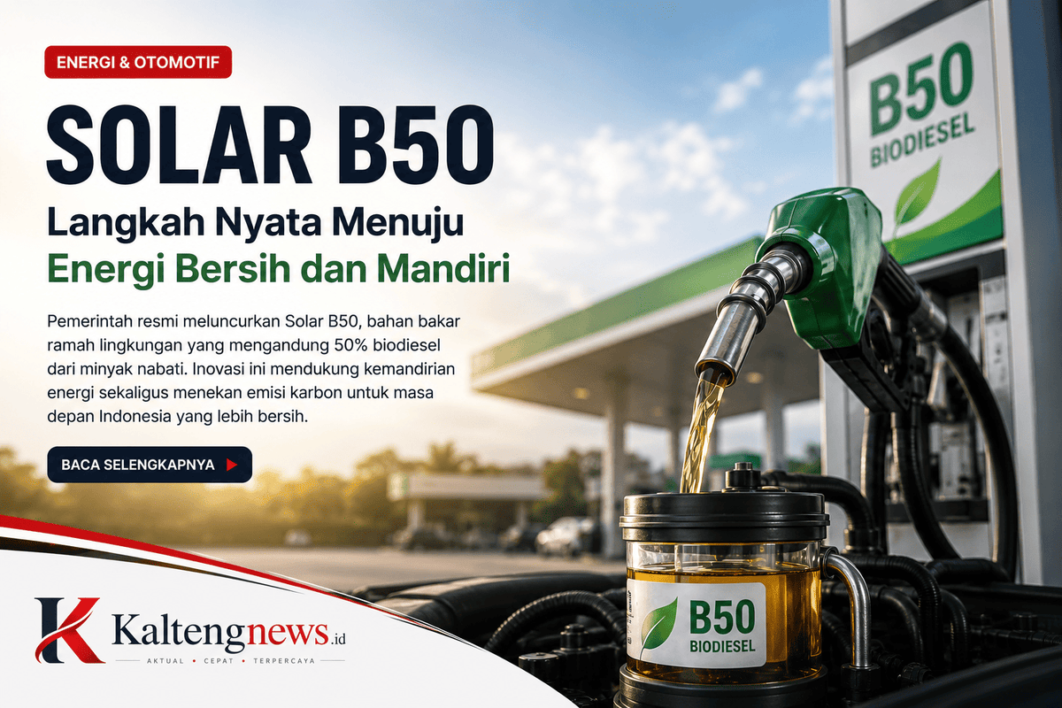 B50 Siap Jalan Pemerintah Pacu Kemandirian