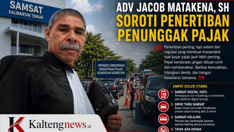 Penertiban Saja Tak Cukup, Jacob Matakena Minta Sistem Samsat Dibenahi Total