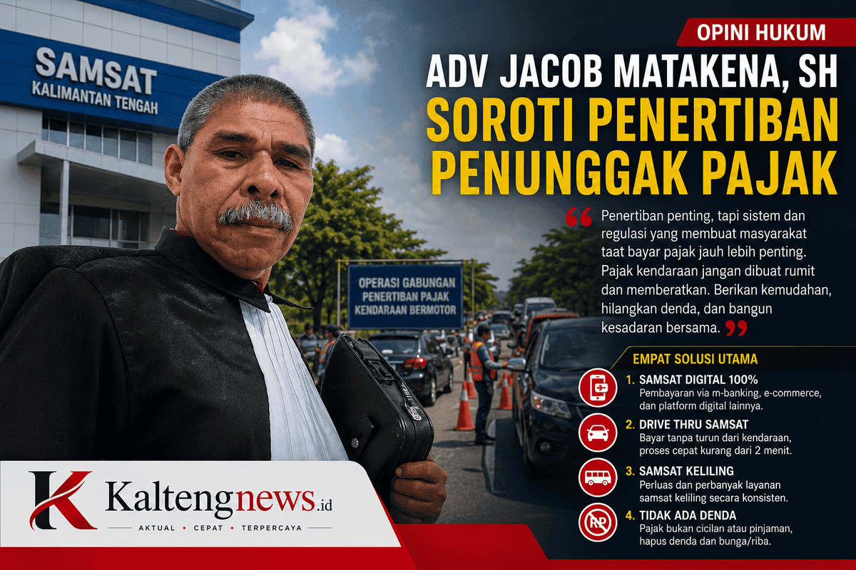 Penertiban Saja Tak Cukup, Jacob Matakena Minta Sistem Samsat Dibenahi Total