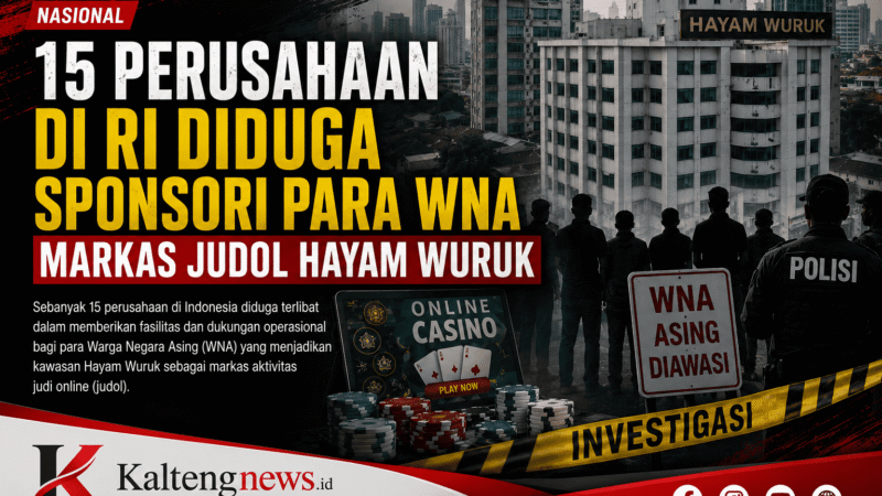 15 Perusahaan Diduga Sponsori WNA Operator Judol Hayam Wuruk