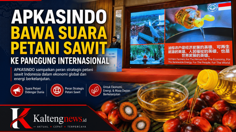 APKASINDO Bawa Aspirasi Petani Sawit Indonesia ke Forum Dunia