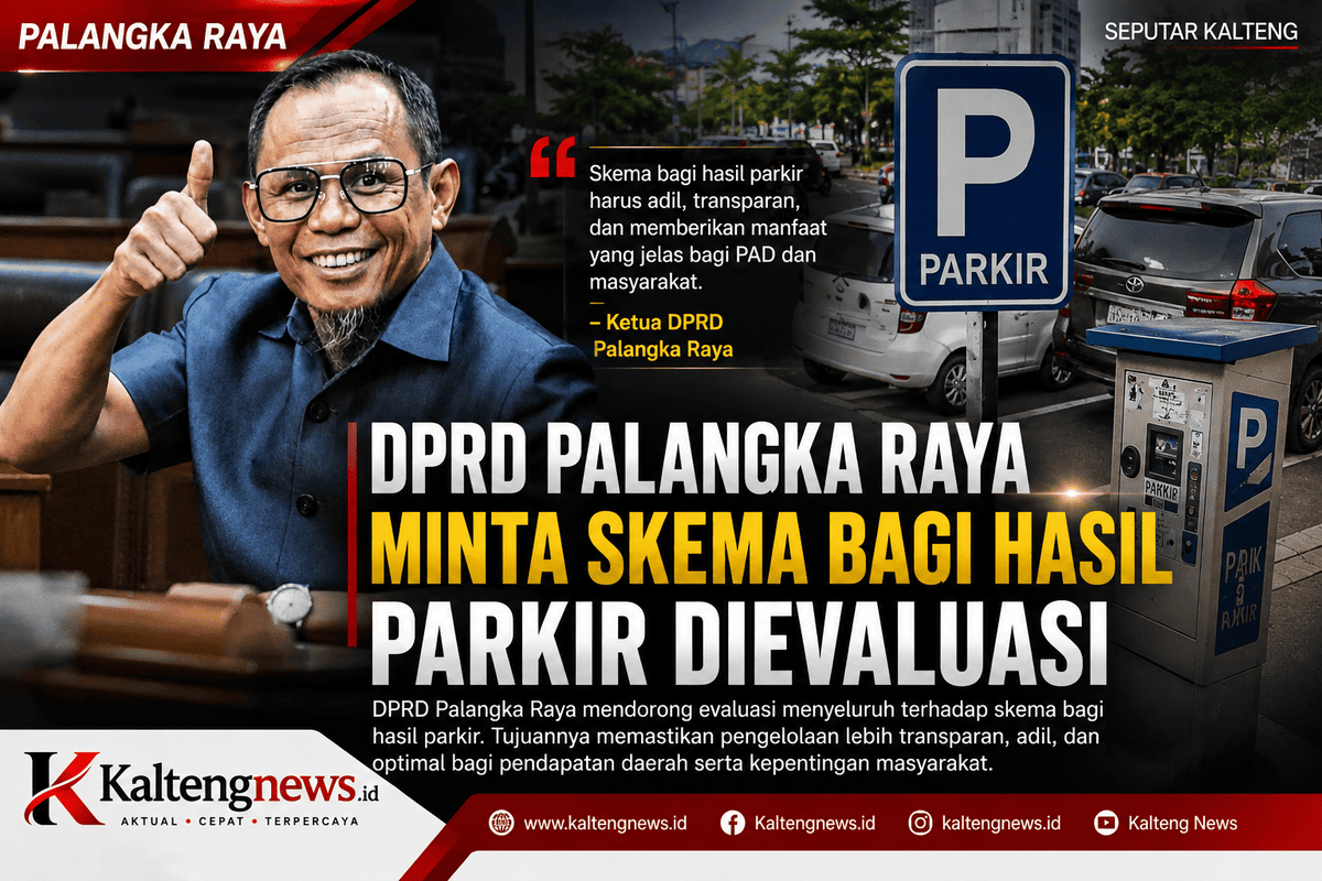 DPRD Minta Bagi Hasil Parkir Dievaluasi