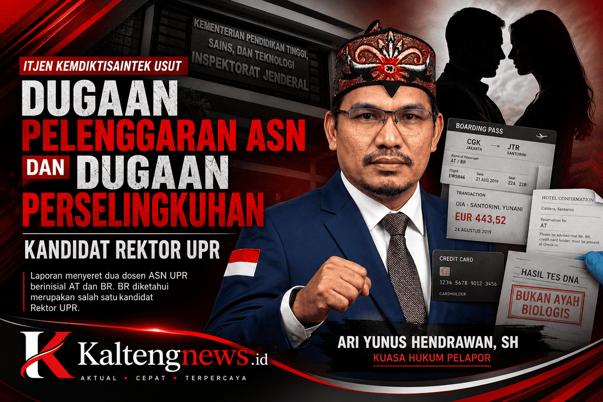 Itjen Kemdiktisaintek Usut Dugaan Pelanggaran ASN dan Perselingkuhan Kandidat Rektor UPR