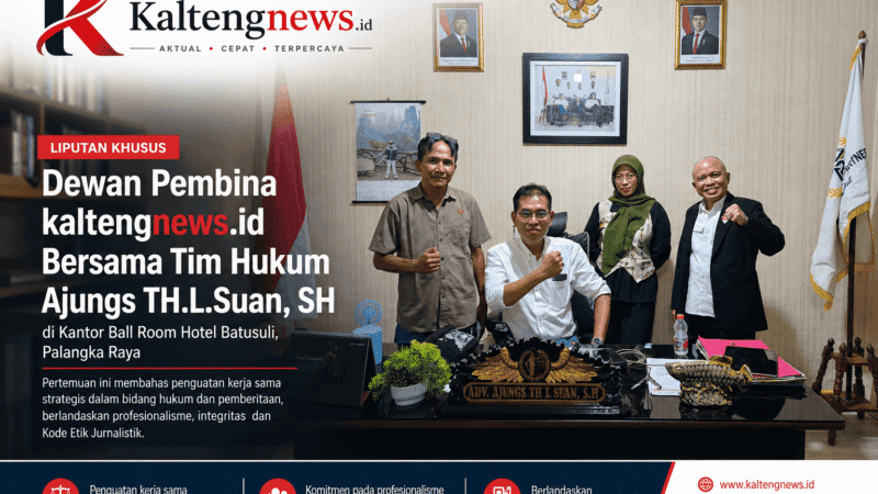 Kaltengnews.id Perkuat Integritas, Siap Jadi Barometer Informasi Kalteng