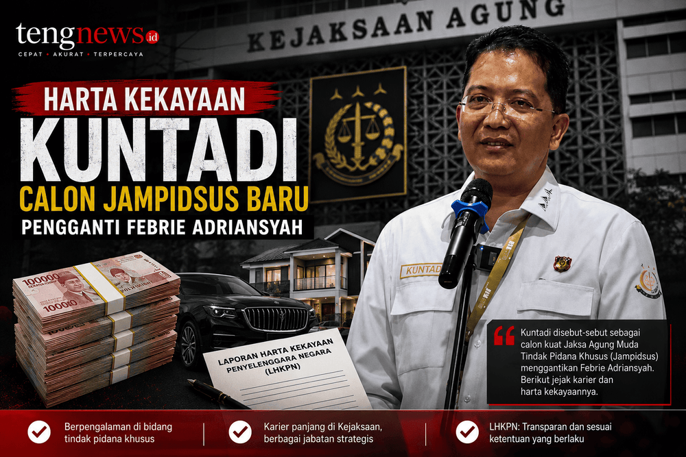 Harta Kekayaan Kuntadi Disorot, Kandidat Kuat Jampidsus Baru