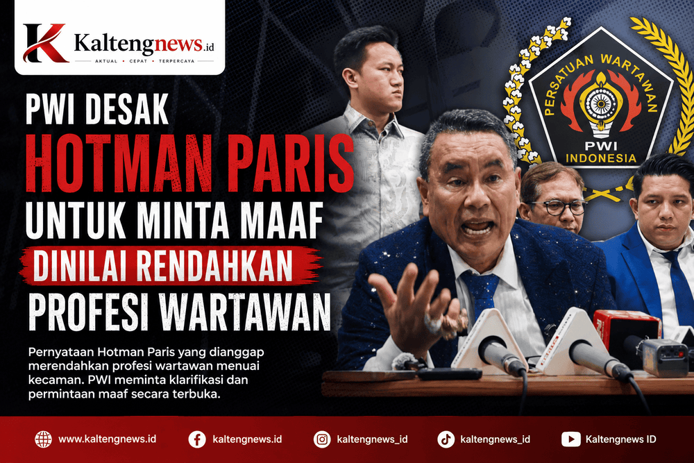 PWI Desak Hotman Paris Minta Maaf
