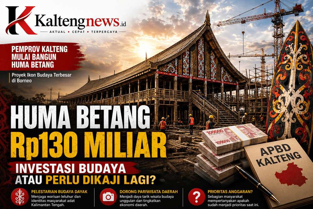 Huma Betang Rp130 Miliar, Investasi Budaya atau Perlu Dikaji?