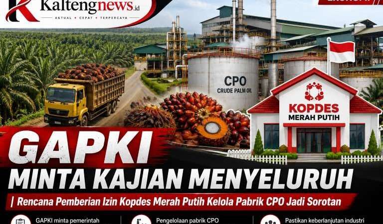 GAPKI Minta Kajian Menyeluruh Rencana Pemberian Izin Kopdes Merah Putih Kelola Pabrik CPO