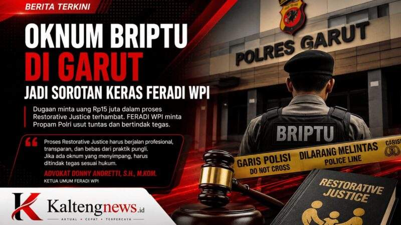 Dugaan Pungli dalam Proses RJ di Garut Disorot FERADI WPI
