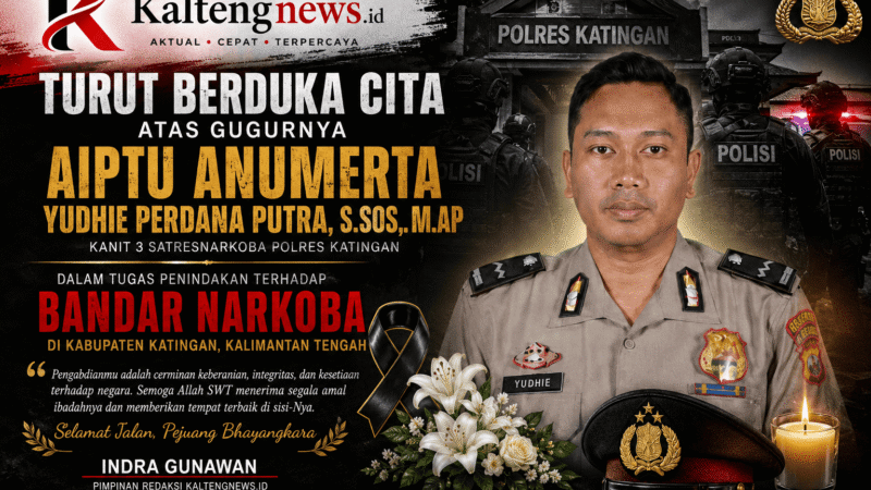 Gugur Saat Berantas Narkoba, AIPTU Anumerta Yudhie Perdana Putra Diusulkan sebagai Teladan Pengabdian Bhayangkara