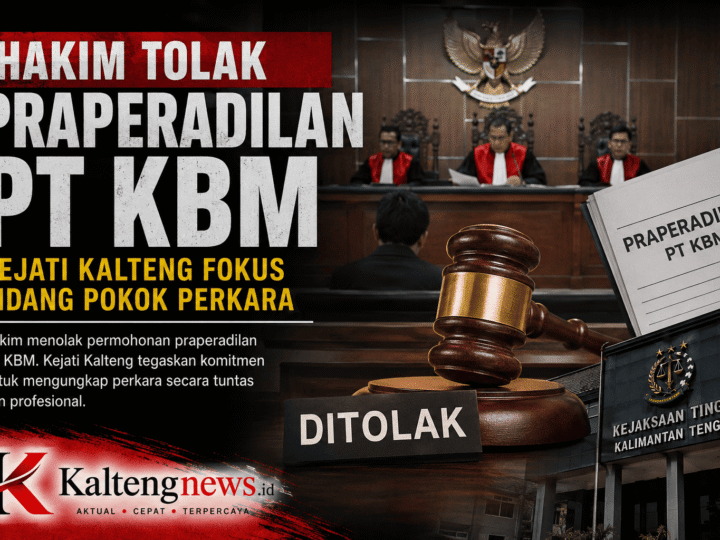 Hakim Tolak Praperadilan PT KBM, Kejati Kalteng Fokus Buktikan Perkara Zirkon