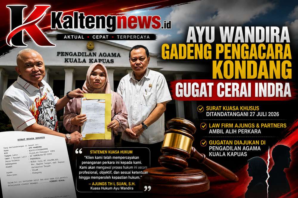 Gandeng Pengacara Kondang, Ayu Wandira Gugat Cerai Indra