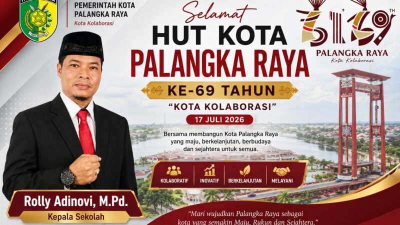 SMAN 10 Palangka Raya Ajak Warga Wujudkan Semangat Kolaborasi pada HUT ke-69 Kota Palangka Raya