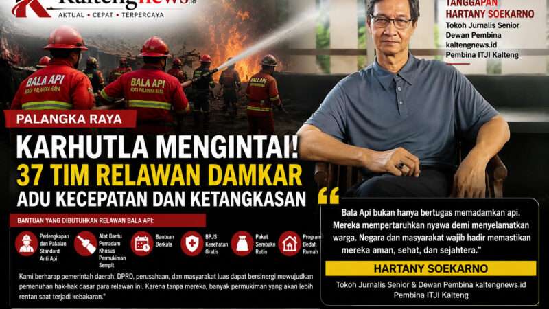Hartany Soekarno Desak Pemerintah dan Donatur Penuhi Hak Relawan Bala Api, Minta APD hingga BPJS Gratis