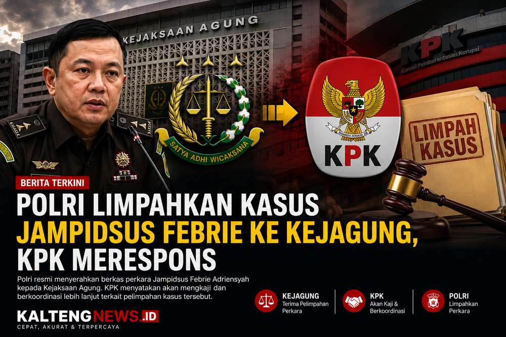 Polri Limpahkan Kasus Febrie ke Kejagung, KPK Minta Publik Hormati Proses Hukum