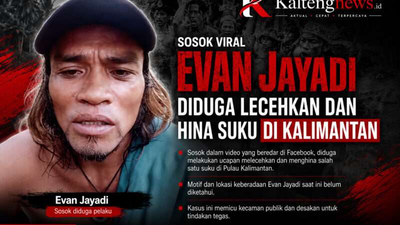 Viral di Facebook, Pria Bernama Evan Jayadi Diduga Lecehkan Salah Satu Suku di Kalimantan, Warganet Desak Aparat Bertindak
