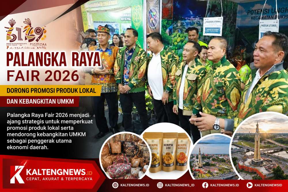 Palangka Raya Fair 2026 Jadi Motor Kebangkitan UMKM