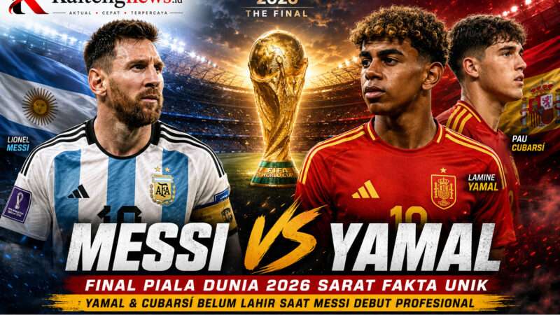 Messi vs Yamal, Final Piala Dunia 2026 Jadi Panggung Pertemuan Dua Generasi