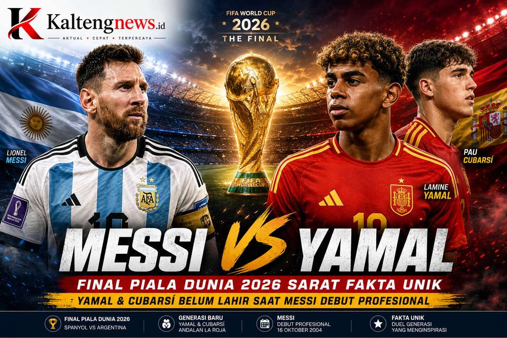 Messi vs Yamal, Final Piala Dunia 2026 Jadi Panggung Pertemuan Dua Generasi