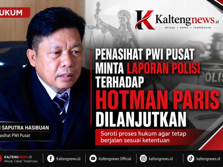 Penasihat PWI Pusat Minta Laporan Polisi terhadap Hotman Paris Tetap Dilanjutkan