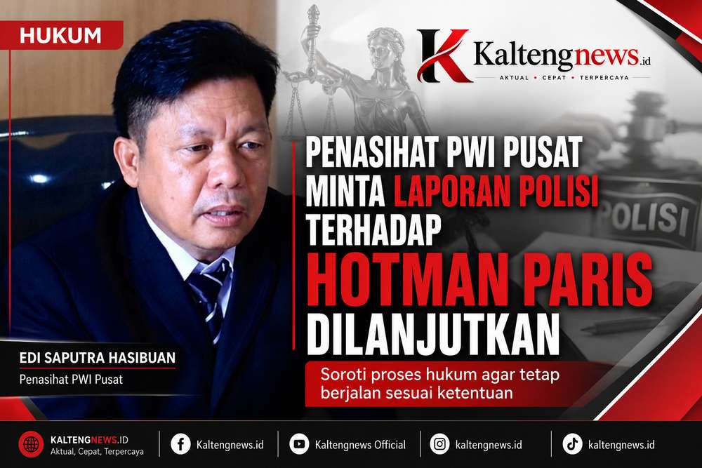 Penasihat PWI Pusat Minta Laporan Polisi terhadap Hotman Paris Tetap Dilanjutkan