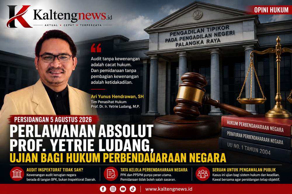 Perlawanan Absolut Prof Yetrie Ludang: Ujian Besar bagi Hukum Perbendaharaan Negara
