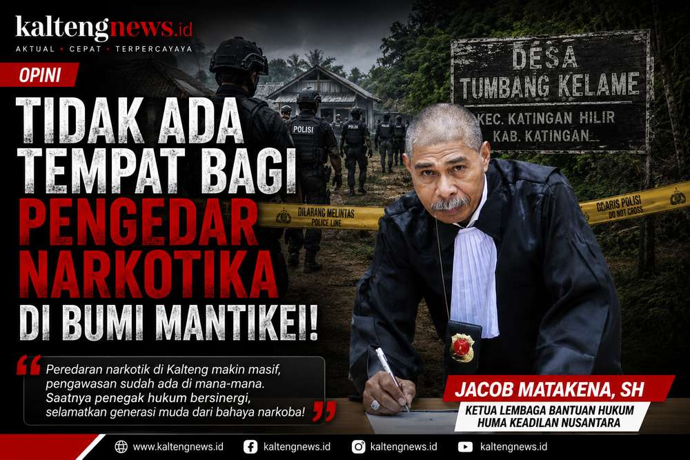 Tidak Ada Tempat bagi Pengedar Narkotika di Bumi Mantikei