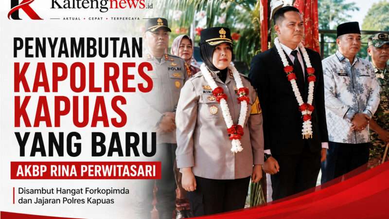 Kapolres Baru Disambut Hangat, AKBP Rina Perwitasari Resmi Pimpin Polres Kapuas