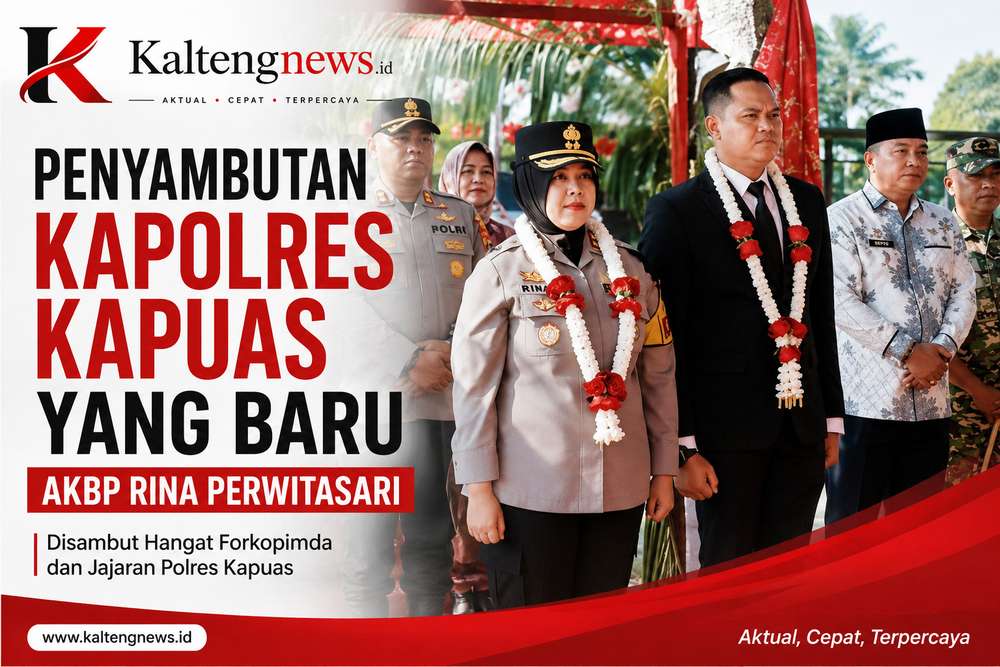 Kapolres Baru Disambut Hangat, AKBP Rina Perwitasari Resmi Pimpin Polres Kapuas