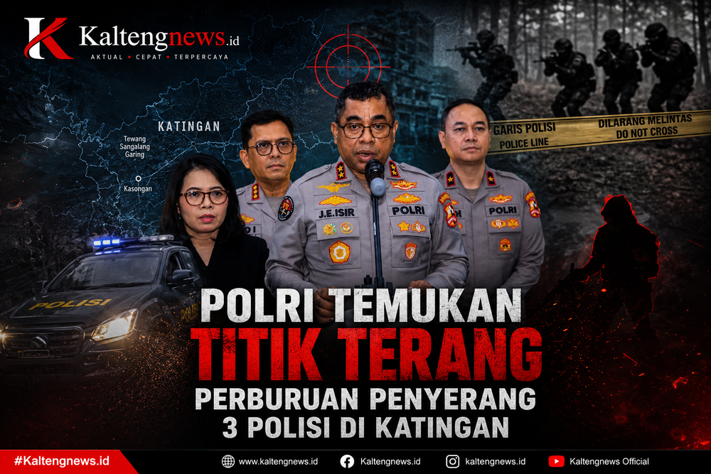 Polri Klaim Kantongi Titik Terang, Pemburu Penyerang Tiga Polisi di Katingan Terus Diperketat